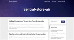 Desktop Screenshot of centralstoreair.org