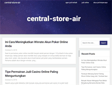 Tablet Screenshot of centralstoreair.org
